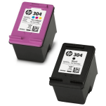 HP oryginalny Tusz N9K06AE + N9K05AE 304 czarny + kolorowy - 3