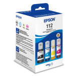 Oryginalny tusz EPSON 112 T06C64A C13T06C64A CMYK – zestaw 4 sztuki (Black, Cyan, Magenta, Yellow) - 2