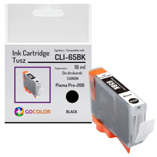 Tusz do CANON CLI65BK 4215C001 Pixma Pro 200 black 18.0ml Zamiennik