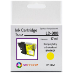 Tusz do BROTHER LC980Y Yellow zamiennik - 2