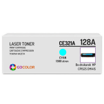 Toner do HP CE321A 128A CP1525 CM1415 Cyan Zamiennik - 2