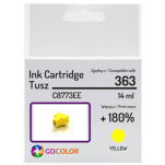 Tusz do HP C8773EE 363 Yellow Zamiennik - 2