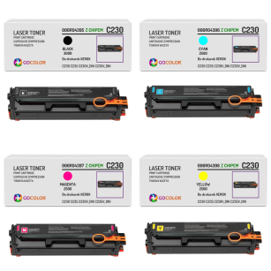 4 X TONER do XEROX C230 C235 CMYK 3.0K/3x2.5k zamiennik