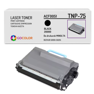 Toner do KONICA MINOLTA TNP75 ACF0051 BIZHUB 5000i 5020i black Zamiennik 20.0K