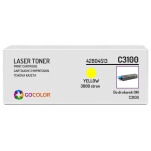 Toner do OKI C3100 42804513 Yellow zamiennik - 2