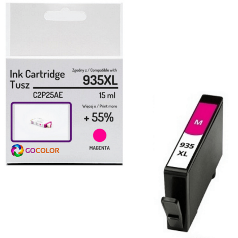 Tusz do HP C2P25AE 935XL Magenta Zamiennik