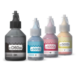 FULLBOX 4-pak tusz do BROTHER BTD60 BT5000C BT5000M BT5000Y - 2