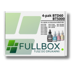 FULLBOX 4-pak TUSZ do BROTHER BTD60 BT5000C BT5000M BT5000Y - 3