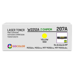Toner do HP W2212A 207A LaserJet Pro MFP M282nw M283cdw Yellow z CHIPEM zamiennik 1.25K - 3