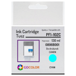 Tusz do CANON PFI102C imagePROGRAF IPF500 IPF600 cyan zamiennik - 2