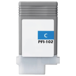 Tusz do CANON PFI102C imagePROGRAF IPF500 IPF600 cyan zamiennik - 3