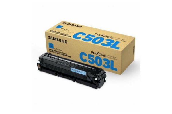 SAMSUNG oryginalny toner SU014A CLTC503L cyan
