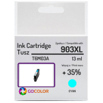 Tusz do HP T6M03AE 903XL Cyan Zamiennik CHIP anti-upgrade - 2