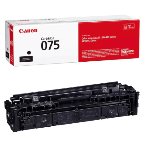 Canon oryginalny toner 075BK 6365C002 i-SENSYS MF664Cdw MF667Cdw black 1.4K