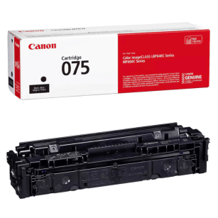 Canon oryginalny toner 075BK 6365C002 i-SENSYS MF664Cdw MF667Cdw black 1.4K