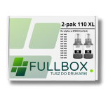 FULLBOX 2-pak TUSZ do EPSON 110 XL T03P1 C13T03P14A M3180 M3170 M3140 M2170 - 3