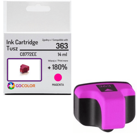 Tusz do HP C8772EE 363 Magenta Zamiennik