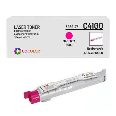EOL Toner do EPSON C4100 S050147 Magenta Zamiennik