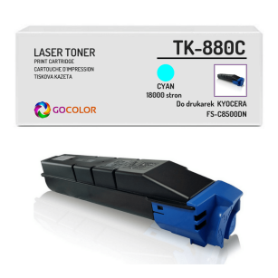 Toner do KYOCERA TK880C FSC8500 DN Cyan 1T02KWCUS0 zamiennik