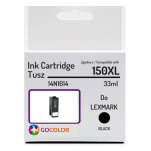 EOL Tusz do LEXMARK 150XL 14N1614 Black Zamiennik - 2