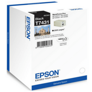 EOL Epson oryginalny tusz T7431 C13T74314010 black