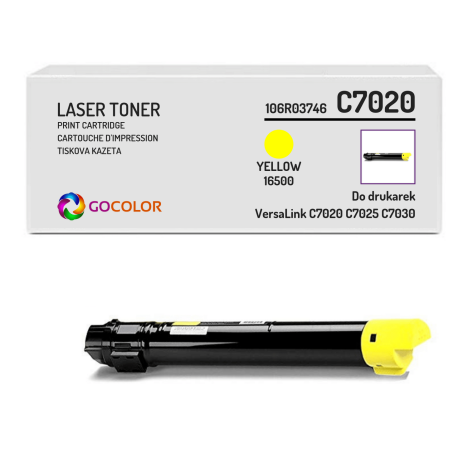 Toner do XEROX C7020 106R03746 Yellow Zamiennik