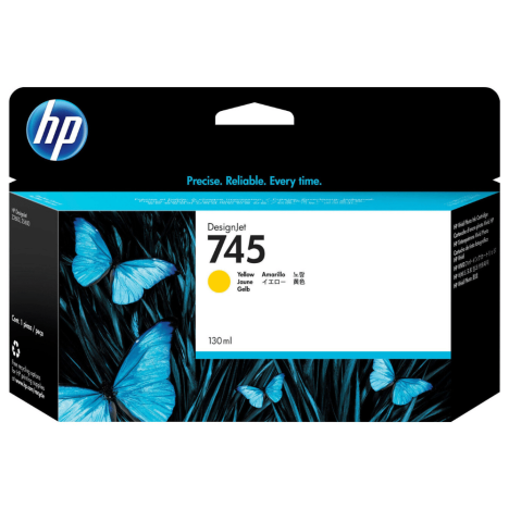 EOL HP oryginalny Tusz F9J96A 745 yellow