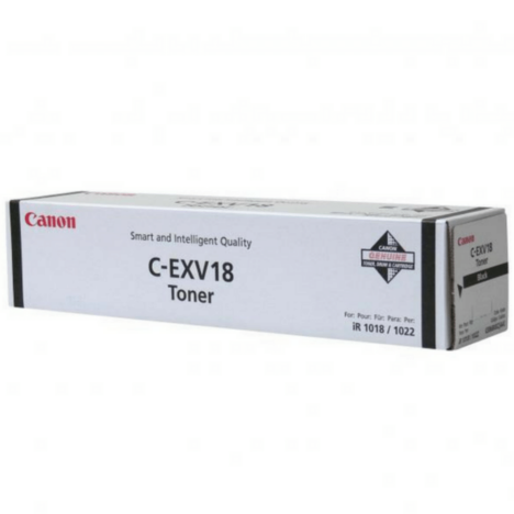 Canon oryginalny toner CEXV18 C-EXV18 black 0386B002