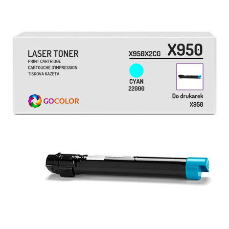 Toner do LEXMARK X950 X950X2CG Cyan Zamiennik