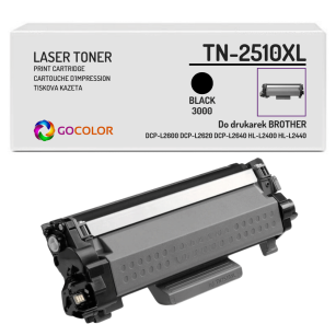 Toner do BROTHER TN2510XL DCPL2620DW HLL2400DWE 3,0K black Zamiennik