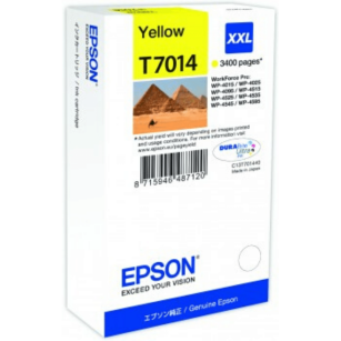 Epson oryginalny tusz T7014 XXL C13T70144010 yellow