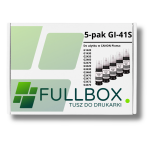 FULLBOX 5-pak TUSZ do CANON GI41S 5859C001 Black Zamiennik - 2