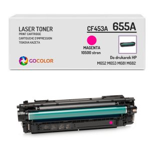 Toner do HP CF453A 655A Color LaserJet Enterprise M652dn M653dn MFP M681dh Magenta zamiennik