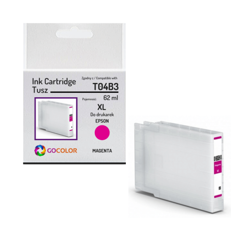 Tusz do Epson T04B3 C13T04B340 Magenta Zamiennik