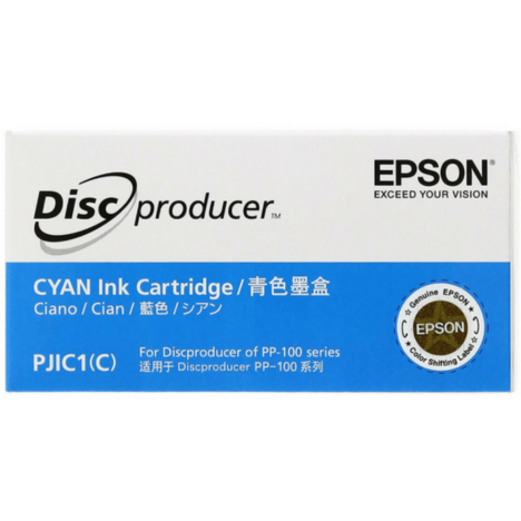 Epson oryginalny tusz C13S020447 cyan PJIC1