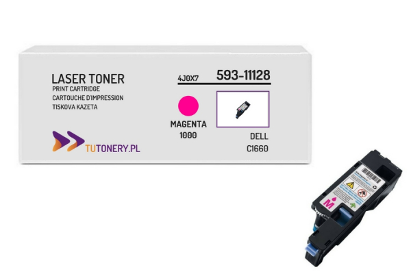Toner do DELL C1660 59311128 Magenta 593-11128 Zamiennik