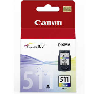 Canon oryginalny tusz CL511 2972B001 color