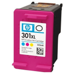 HP oryginalny Tusz CH564EE 301XL kolorowy - 2