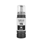 Tusz do EPSON 115 T07C1 C13T07C14A EcoTank L8160 L8180 70.0ml black zamiennik - 3