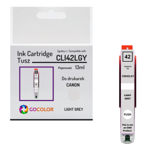 Tusz do CANON CLI42LGY 6391B001 Pixma Pro100 light gray Zamiennik 13.0ml
