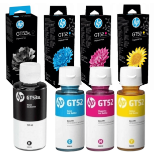 HP oryginalny tusz GT53XL + GT52 4-pak