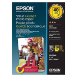 Epson oryginalny papier 10x 15cm 183g/m2 40 arkuszy Value GLOSSY Photo Paper C13S400044 - 2