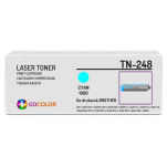Toner do BROTHER TN248C DCPL3515 DCPL3520 HLL3215 Cyan Zamiennik 1.0K - 2