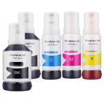 FULLBOX 5-pak tusz do EPSON 101 T03V1 T03V2 T03V3 T03V4 EcoTank L6270 L14150 L4150 - 3