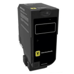 Toner do LEXMARK CS720 74C2SY0 7.0K yellow zamiennik - 3