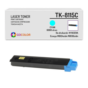 Toner do KYOCERA TK8115C ECOSYS M8124 M8130 Cyan 1T02P3CNL0 zamiennik