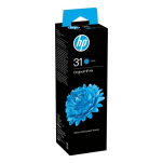 HP oryginalny Tusz 31 1VU26AE butelka cyan - 2