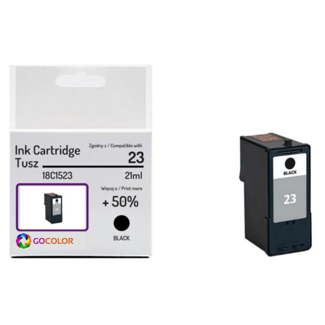 EOL Tusz do LEXMARK 23 18C1523E Black Zamiennik