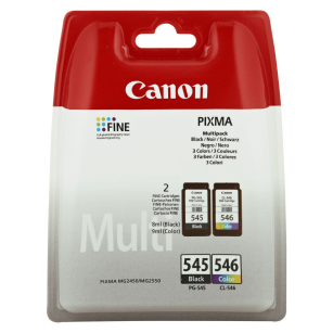 Canon oryginalny tusz PG545 + CL546 8287B005 black + color 2-pak