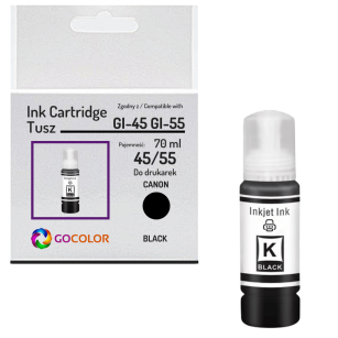 Tusz do CANON GI45BK GI55BK black zamiennik